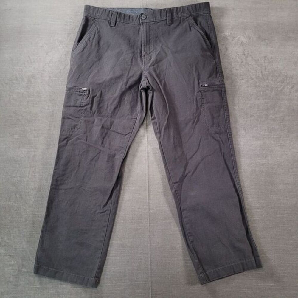 Coldwater Creek Outfitters Mens Cargo Pants‎ Zip Pockets Actual Size 38 x 29
